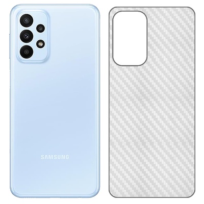 ฟิล์มหลัง For Samsung Galaxy A23 ฟิล์มหลังลายเคฟล่า กันน้ำกันเหงื่อ กันรอย