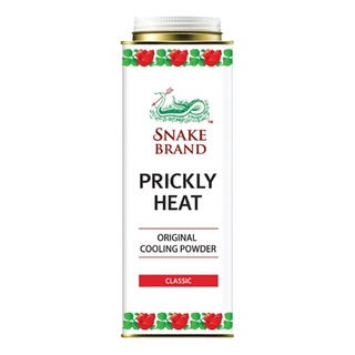 Snake Brand Prickly Heat Original Cooling Powder แป้งเย็น ตรางู แป้งเย็นตรางู สูตรคลาสสิค ขนาด 280 กรัม 12252