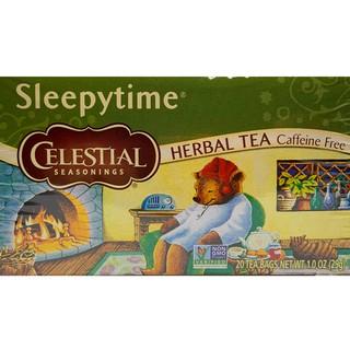 Celestial Seasonings, Herbal Tea, Sleepytime ชาช่วยนอนหลับ กลิ่นสเปียร์มินต์ ของแท้จากอเมริกา Sleepy Tea ไม่มีแคล