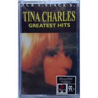 Cassette Tape เทปคาสเซ็ตเพลง Tina Charles Greatest Hits ลิขสิทธิ์ ซีล