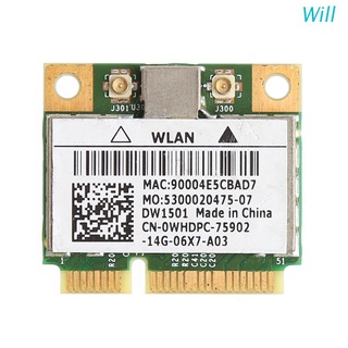 การ์ด Will 150M Wireless Wifi ขนาดมินิ Pci-E สําหรับ Dell Dw1501 0K5Y6D Broadcom Bcm94313Hmg2L