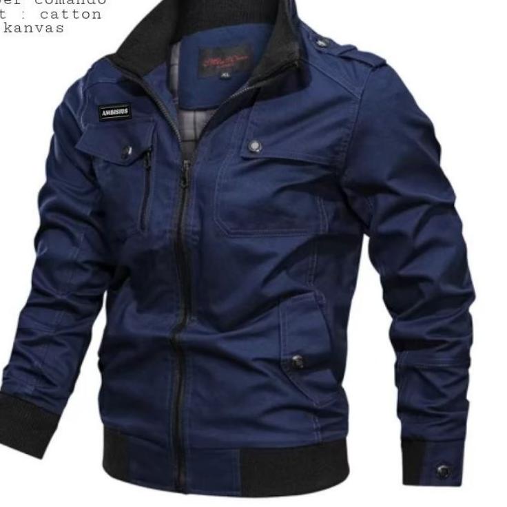 สุดฮิต.. CANVAS BOMBER JACKET เสื้อแจ็คเก็ตผู้ชายผู้ชาย DISTRO JACKET ใหม่ล่าสุดเสื้อแจ็คเก็ตผู้ชาย 