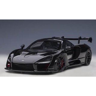 AUTOart 1/18 : 76076  McLAREN SENNA (STEALTH COSMOS/BLACK)