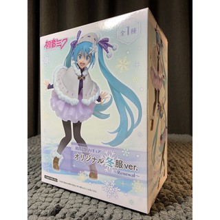 (งานแท้) Hatsune Miku - Figure Original Winter Uniform Ver. ~Renewal~