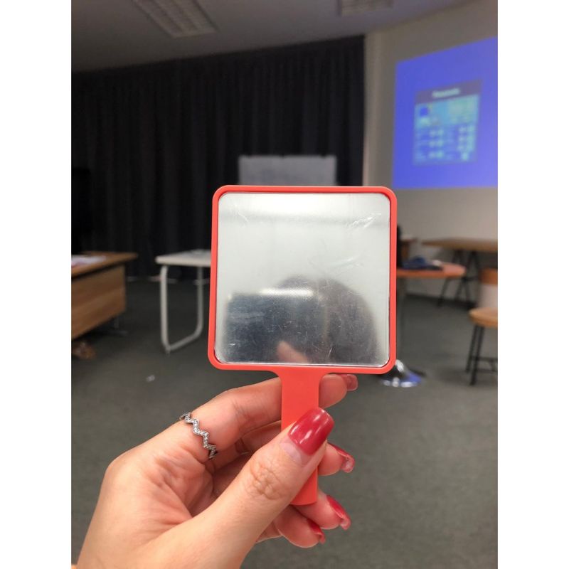 ขนาด6.5*0.5*11cm สีดำ BROWIT By Nongchat Make Up Mirror เมคอัพ มิรเรอร์ กระจกแต่งหน้า กระจกบราวอิท บาย น้องฉัตร - รูปที่ 4