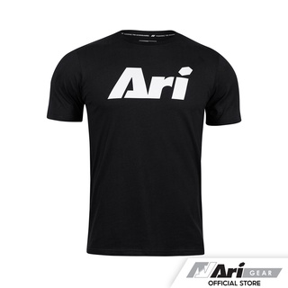 ARI SIGNATURE LIFESTYLE TEE - BLACK/WHITE เสื้อยืด อาริ ซิกเนเจอร์ สีดำ