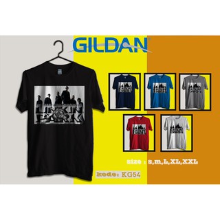 Gildan Kg54 เสื้อยืด พิมพ์ลาย Linkin Park Minutes To Midnight ของแท้