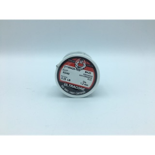 ULTRACORE ตะกั่วบัคกรี ขนาด 1.2มม. หนัก 0.25ปอนด์ มีฟลัคในตัว 60/40 Lead Soldering