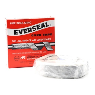 Everseal (Aeroflex) เทปพันท่อแอร์ หรือคอร์คเทป(กาวขี้หมา) ขนาด 1/8" x 2" x 20 Feet.