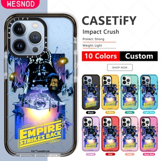 Casetify เคสโทรศัพท์มือถือแบบนิ่ม Tpu ใส กันกระแทก ลาย Star Wars แฟชั่น สําหรับ IPhone 13 Pro Max 11 12 Mini 7 8 Plus X Xs Xr