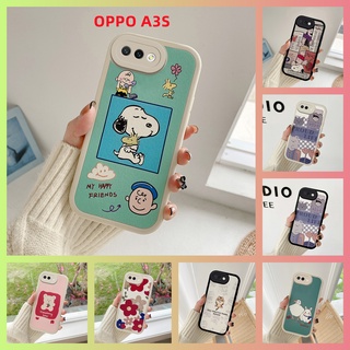 เคส OPPO A3S เคสโทรศัพท์ซิลิโคนกันกระแทก สนูปปี้. ลายน่ารัก KLQ