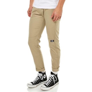 Dickies men pants slim fit 811 กางเกงดิ๊กกี้ขายาว5กระเป๋าขาต่อ ขากระบอกเล็ก