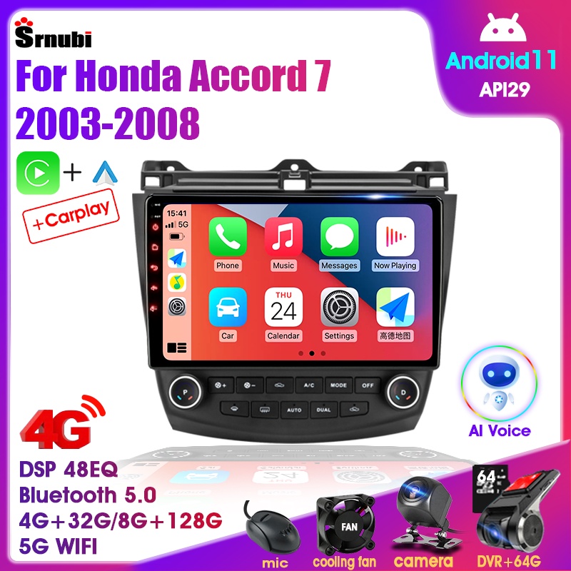 GOHEXA Android 12.0 Double Din Car Stereo 10" Touchscreen For