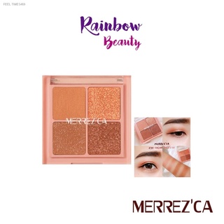 ⚡ส่ส่งไวจากไทย⚡NEW!! MERREZCA  พาเลท 4 ช่อง Eye Color palette ทั้งเนื้อแมท &amp; เนื้อชิมเมอร์ 4* 1.8 g.