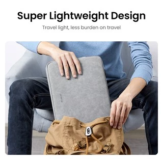 Ugreen Tas เคสกระเป๋าใส่แล็ปท็อป กันน้ํา สําหรับ Macbook Air 13.3 นิ้ว Macbook Pro M1 iPad 2021