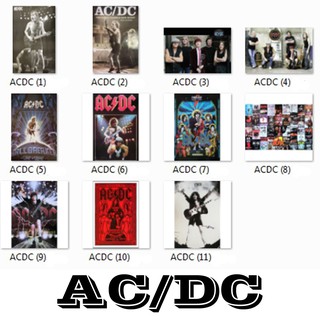 โปสเตอร์ AC/DC (11แบบ) เอซี/ดีซี วง ดนตรี รูป ภาพ ติดผนัง สวยๆ poster 34.5 x 23.5 นิ้ว (88 x 60 ซม.โดยประมาณ)