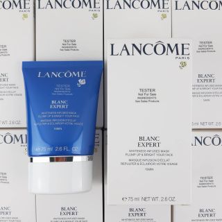 มาส์กหน้าขาวใส 15นาที Lancome Blanc Expert Whiteness Infused Mask Plump Up &amp; Bright Your Face