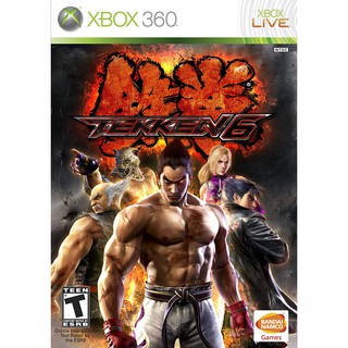 แผ่น XBOX 360 : TEKKEN 6  ใช้กับเครื่องที่แปลงระบบ JTAG/RGH