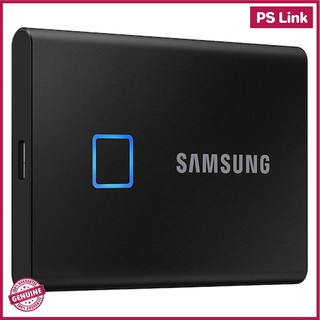 Samsung SSD T7 Touch Portable 2TB (Black)  ฮาร์ดดิสก์ เอสเอสดีพกพา (MU-PC2T0K/WW)