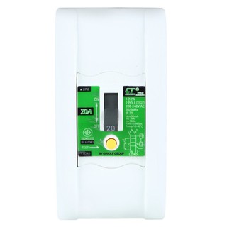 เบรกเกอร์ เบรกเกอร์ลอย CT CNTLE-40 20A 1P เบรกเกอร์ ตู้ไฟ งานระบบไฟฟ้า RESIDUAL CURRENT CT CNTLE-40 20A 1P
