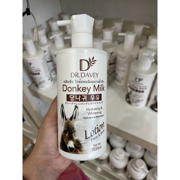 DR.DAVEY Donkey Milk Body Lotion 500ml.