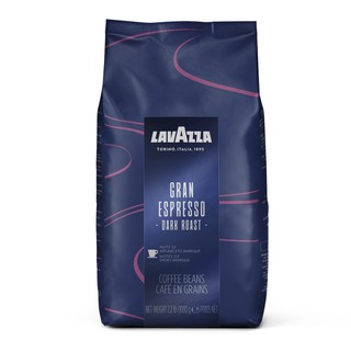 Lavazza เมล็ดกาแฟ ลาวาซซา Gran Espresso Dark Roast Coffee Bean ขนาด 1000 กรัม