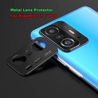 เคสป้องกันเลนส์กล้องโลหะทรงกลมหรูหราป้องกันรอยขีดข่วนสําหรับXiaomi 11T / Pro