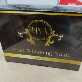 HYA Gold whilaning Soapสบู่หน้าใส(1ก้อน100g)