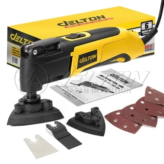 DELTON เครื่องตัด, ขัด, เซาะ Multifunction Tool เครื่องตัดเซาะปูนยาแนว ตัดกระเบื้อง ตัดไม้ 450W รุ่น IMT-450