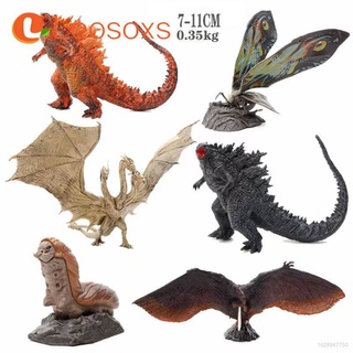 6pcs ฟิกเกอร์ โมเดล ก็อตซิลล่า สัตว์ประหลาด figure model Godzilla king of monster