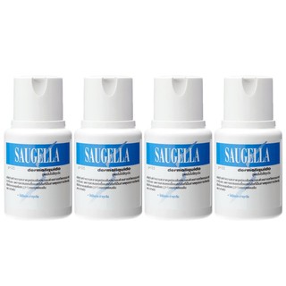 Saugella Dermoliquido pH 3.5 ซอลเจลล่า เดอร์โมลิควิด 100ml (4ขวด)