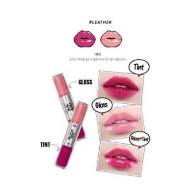 พร้อมส่ง Ver22 chosungah dual lip tint & gloss ลิปทิ้น+กลอส Shopee
