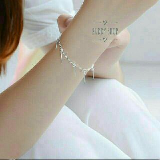 S925สร้อยข้อมือเงิน 92.5%[No. 04]