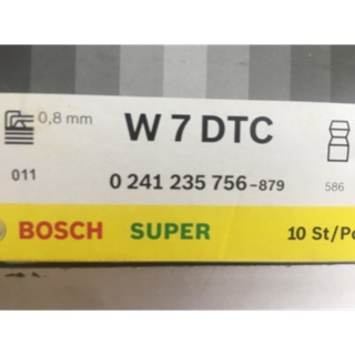 หัวเทียน BOSCH W7DTC