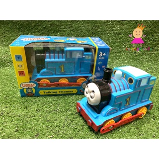 รถไฟ รถไฟของเล่น ใส่ถ่าน ชนถอย มีไฟ มีเสียง