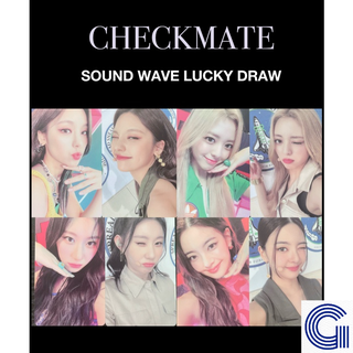 【วาดภาพเงาด้วยเสียง】อัลบั้ม Itzy-mini [CHECKMATE]「โฟโต้การ์ด」
