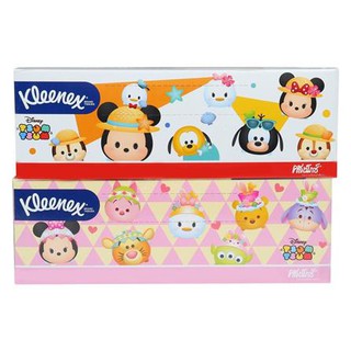 กระดาษเช็ดหน้า KLEENEX DISNEY แพ็ค 2 เช็ดสะอาด ไม่ทิ้งขุย