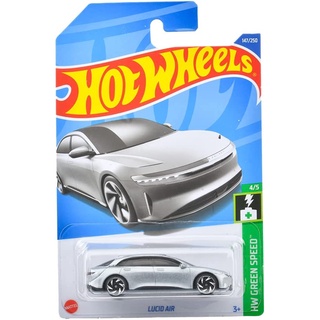 Hot Wheels Basic Car HW Green Speed No.147 Lucid Air