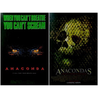 🐍Handbill : Anaconda +Anacondas (ภาค 2) 1 Set มี 2 แฮนด์บิลจ้า