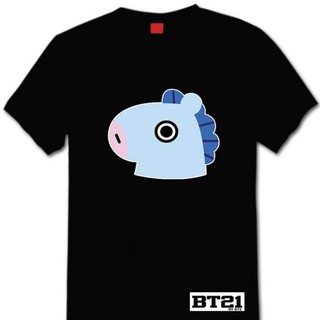 เสื้อยืดชาย - BT21 เสื้อยืดฝากระโปรงสั้น UNISEX COD