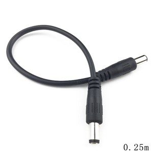 อะแดปเตอร์ zzonedc Power Plug 5.5 x 2.1 มม. Male to 5.5 x 2.1 มม. Male