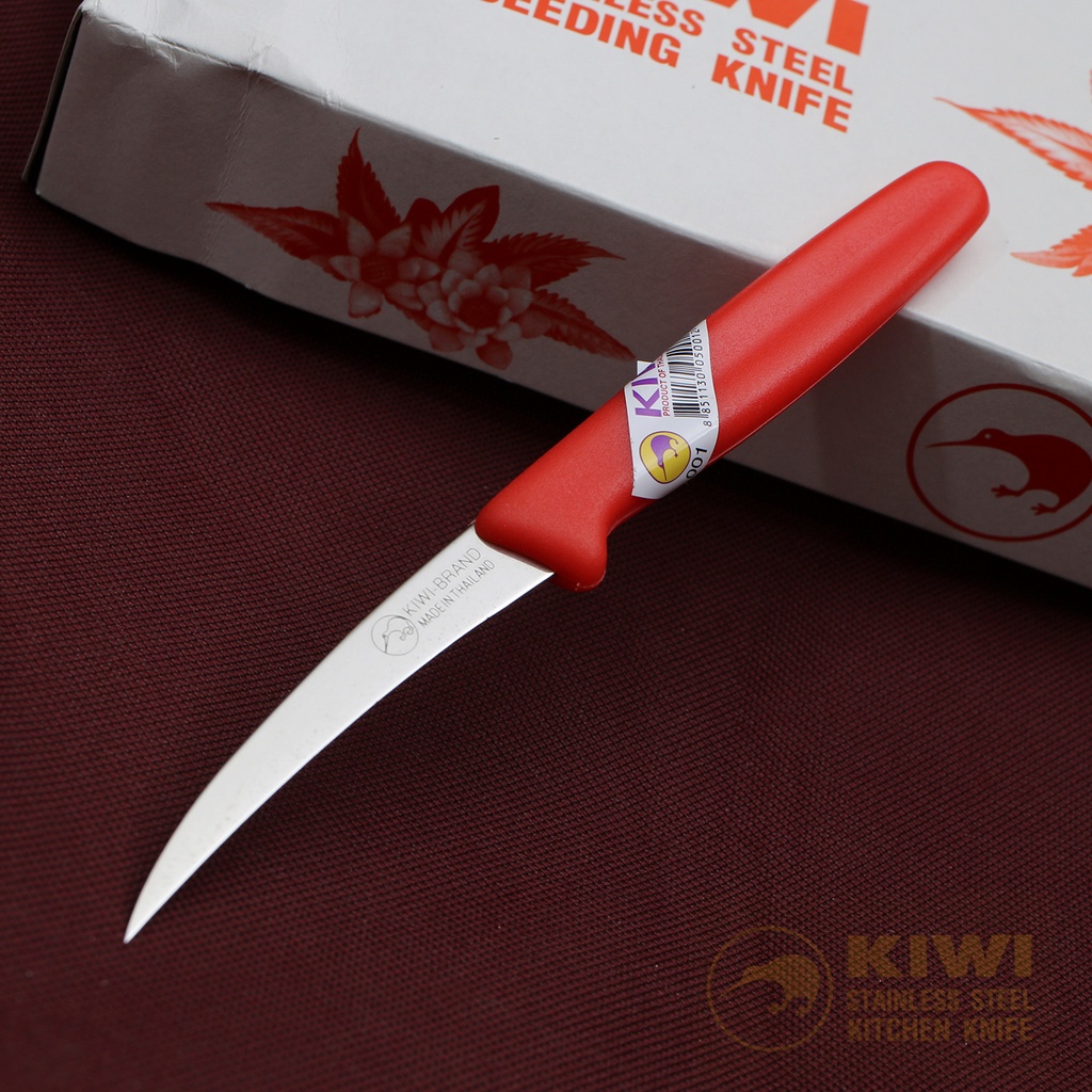 มีดทำครัว KIWI(กีวี่) #001 ของแท้ มีดผ่า มีดแกะสลัก คว้าน ด้ามพลาสติก  คมที่สุด ราคา ถูกที่สุด ดีลบีเคเค แกลเลอรีภาพที่ 7