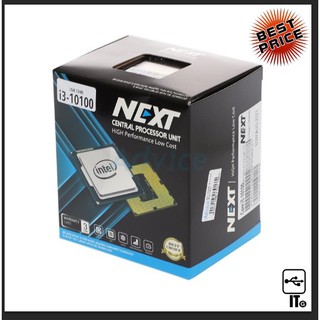 CPU INTEL CORE I3 - 10100 LGA 1200 (NEXT) หน่วยประมวลผล ประกัน 3Y