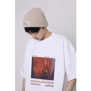 เสื้อคนอ้วนผญ - ฤดูร้อนแขนสั้น Tshirt สําหรับผู้ชายสุนทรียศาสตร์พิมพ์ Unisex Crewneck เสื้อเชิ้ตขนา