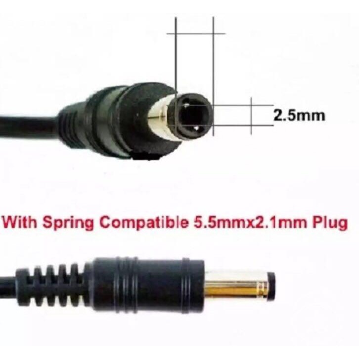 คุณภาพสูง Power Converter Adapter (อะแดปเตอร์) 12V 5A Transformer สำหรับกล้องวงจรปิดหรืออุปกรณ์อิเล็กทรอนิกส์,สายยาว 90