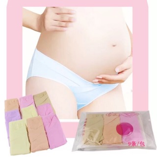 กางเกงในคนท้องเอวต่ำ 3ตัว120.- รุ่นฟรีไซส์ รหัส C012