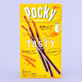 ขนมนำเข้าจากญี่ปุ่น Pocky ญี่ปุ่น Glico Pocky Tasty Fermented Butter 78g