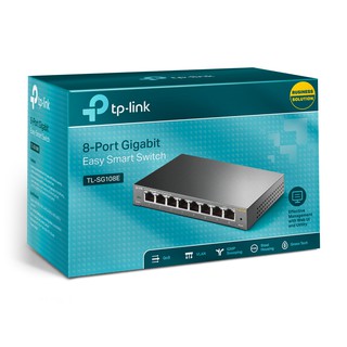 TP-LINK  TL-SG108E 8-Port Gigabit Unmanaged Pro Switch