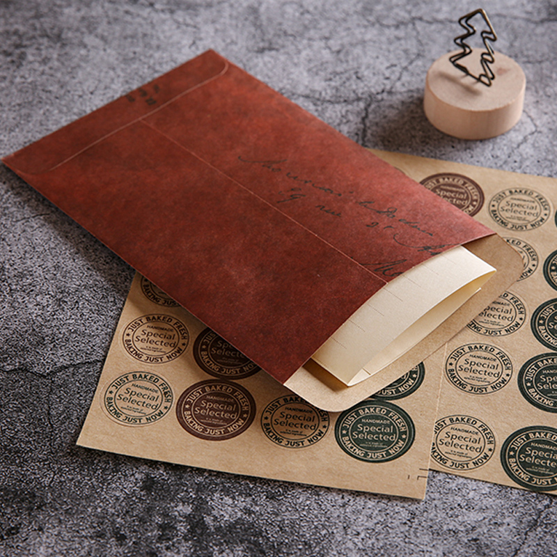 สติ๊กเกอร์ซีลกระดาษ A5 สไตล์จีนย้อนยุค