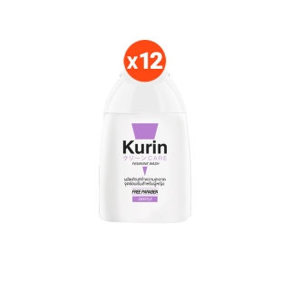[ แพ็คคู่ 2 ขวด ] Kurin care feminine wash ph3.8 เจลทำความสะอาดจุดซ่อนเร้นสำหรับผู้หญิง สูตรสำหรับผิวแห้ง.